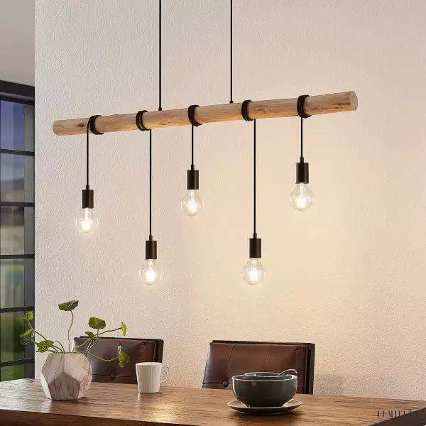 Townshend Wooden 4-Light Pendant Lamp