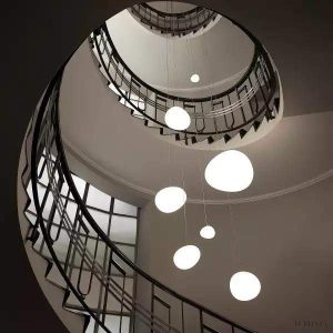 Ofisi – elegancka lampa wisząca w stylu Art Deco