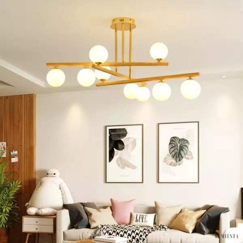 Lampa wisząca Japonia ZEN Chandelier w stylu skandynawskim