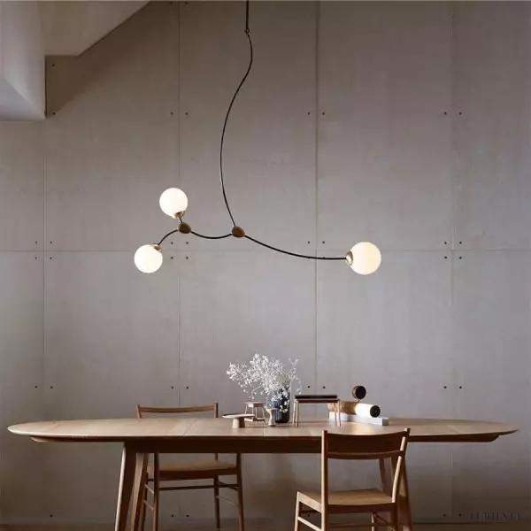 Lampa wisząca Ivy w egzotycznym stylu z dmuchanego szkła