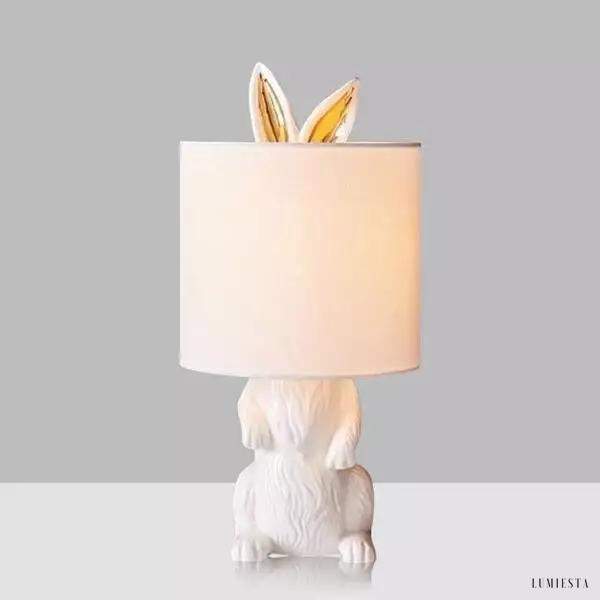 image_3-474.jpg Lampka stołowa z króliczkiem ceramiczna dekoracja do wnętrz