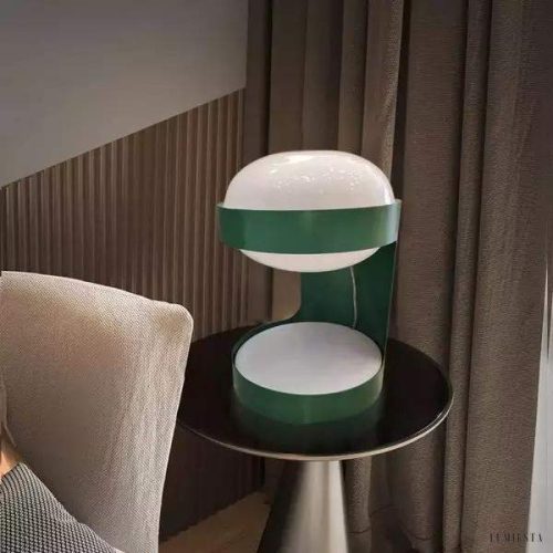 Lampa biurkowa Vintage KD29 w stylu retro zielona