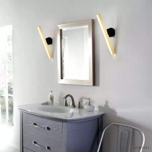 Lampa ścienna Calé geometria i elegancja z wbudowanym LED