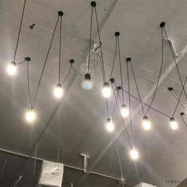 Lampa wisząca Linx z metalowymi detalami personalizowana