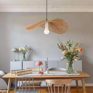 image_3-86.jpg Rattanowa lampa wisząca Wabi Sabi ze słomkowym kapeluszem