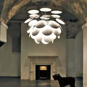 Lampa wisząca Lumi nowoczesny design z okrągłymi tarczami