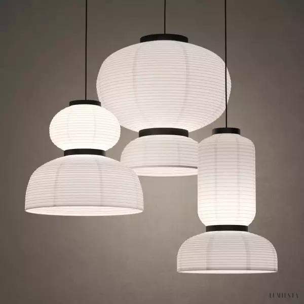image_4-224.jpg Lampa wisząca Riisi z papieru ryżowego w stylu modern