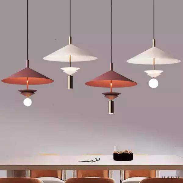 Metal pendant lamp Lantia in Scandinavian style