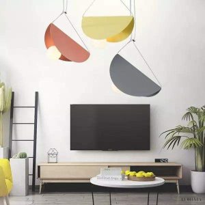 Glider pendant lamp minimalist floating lamp 30 cm