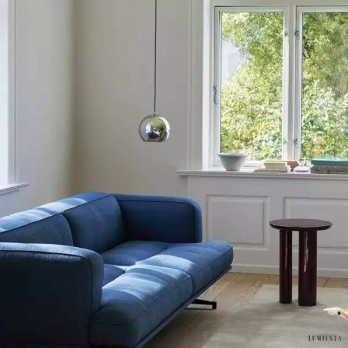 Lampa Wisząca TAT Okrągła Minimalistyczna 21 cm