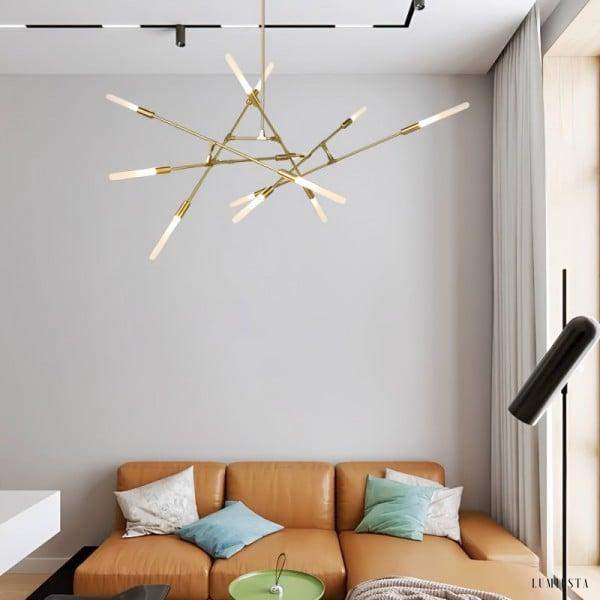 Lampa wisząca Dori w nowoczesnym stylu z modulowanym designem