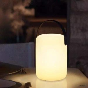 Lampa campingowa przenośna LED z uchwytem stylowa