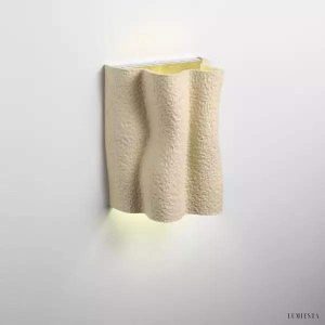 Lampa ścienna z żywicy w stylu Barokowym 18x15 cm