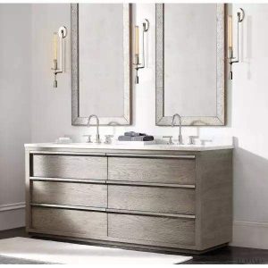 Lampa ścienna Fontanelle w stylu nowoczesnym z brązu