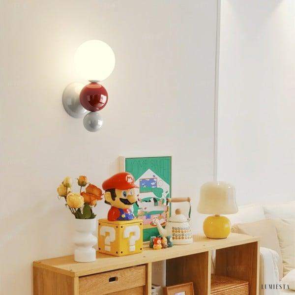 image_4-626.jpg Lampa Ścienna Globe Bubble kinkiet metalowy ściemniany wielokolorowy styl skandynawski