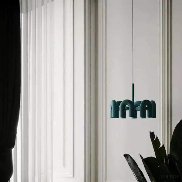 Lampa wisząca Carnival w nowoczesnym stylu U kształtnym