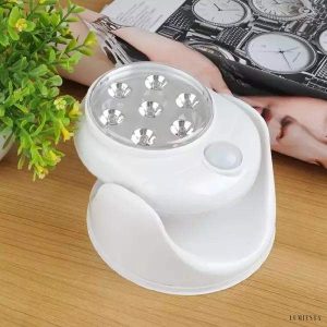 Lampa LED naścienna z czujnikiem ruchu nowoczesny design