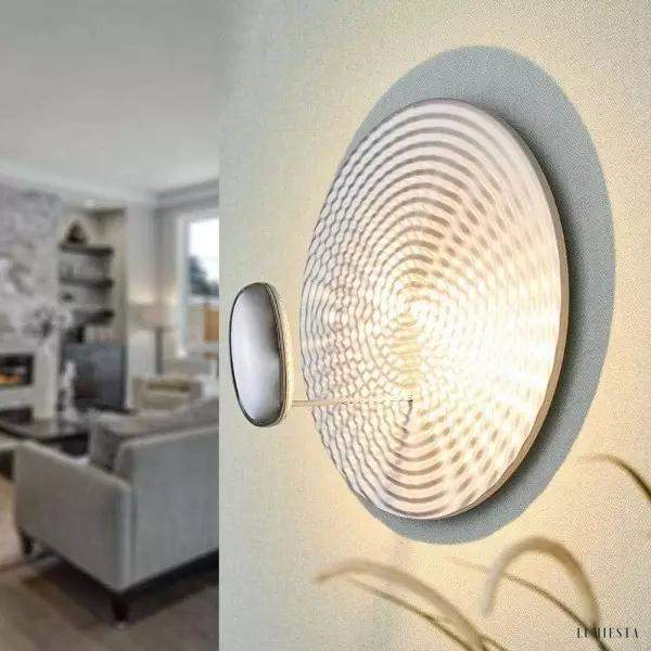 Lampa sufitowa Droplet w stylu nowoczesnym złota 60cm