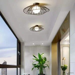 Ray Metalowa Wisząca Lampa z Oryginalnym Kształtem