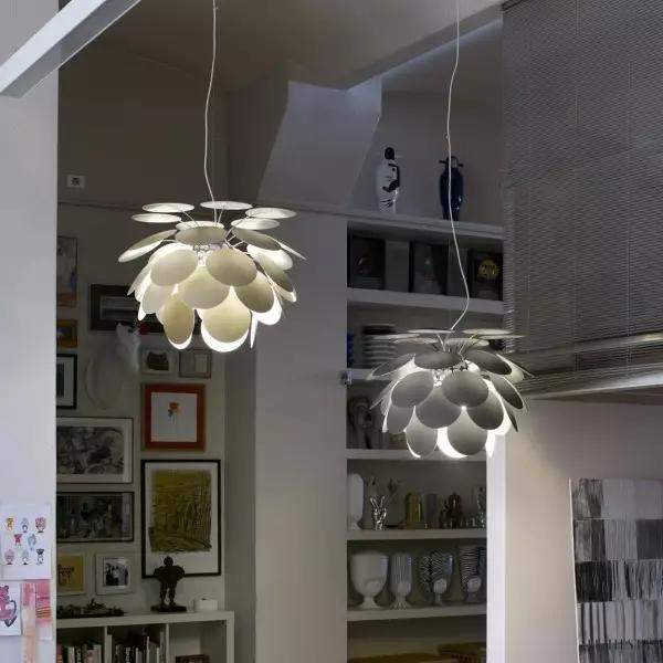 Lampa wisząca Lumi nowoczesny design z okrągłymi tarczami
