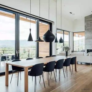 Opesyb - Lampa Wisząca Złoty Mosiądz Idealna do Wnętrz