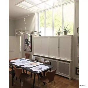 Lampa wisząca Blossi w stylu nowoczesnym z sześcioma źródłami światła