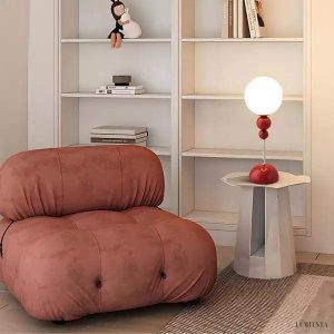 Lampa stołowa Multi Ball w nordyckim stylu z kulami