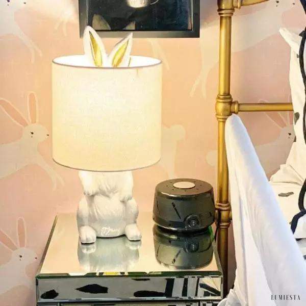 image_5-467.jpg Lampka stołowa z króliczkiem ceramiczna dekoracja do wnętrz
