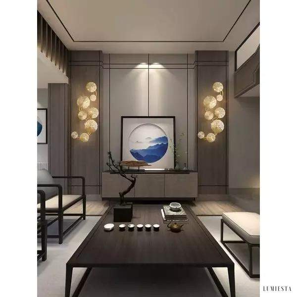 image_5-593.jpg Lampa ścienna LED w kształcie liścia lotosu w stylu vintage