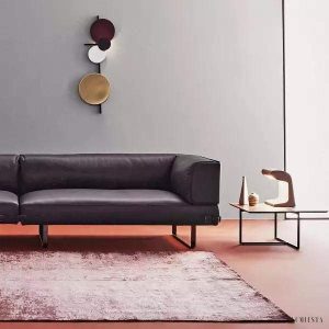 Lampka ścienna Planet minimalistyczny design z metalowymi dyskami