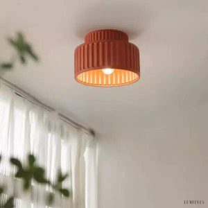 Lampa sufitowa z żywicy w stylu skandynawskim 23 cm