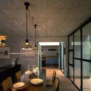 Frisbi stylish round pendant lamp 60 cm black nickel