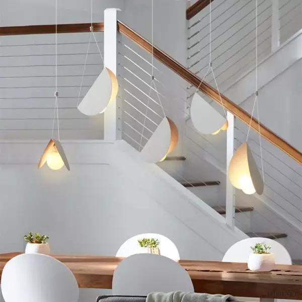 Glider pendant lamp minimalist floating lamp 30 cm