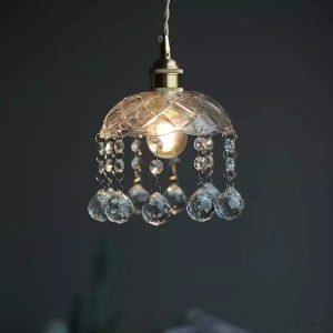 image_6-17.jpg Nowoczesna lampa wisząca w kształcie misy z mosiądzu i szkła