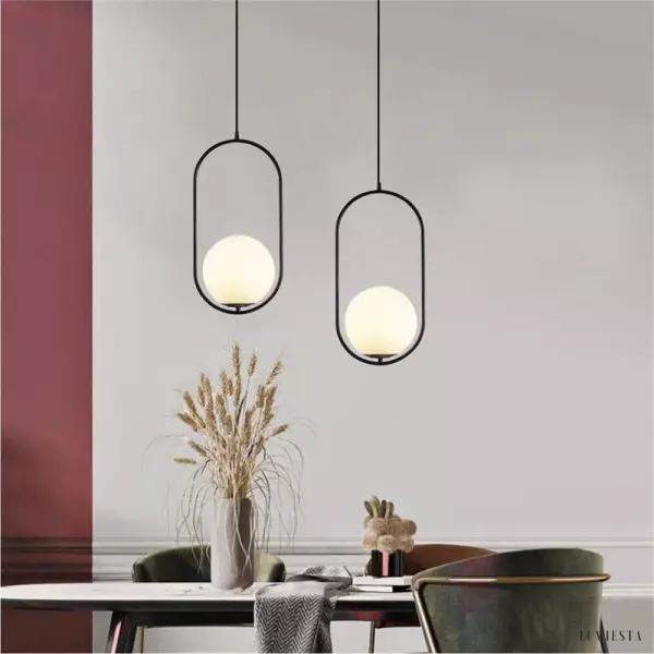 Mila - Glass Globe Pendant Lamp Modern Design