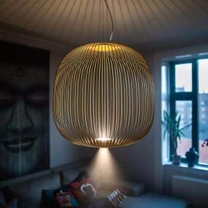 image_6-258.jpg Lampa Wisząca Rim w Kształcie Latarni Styl Nowoczesny