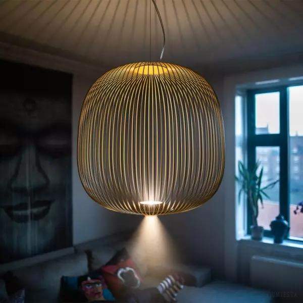 image_6-258.jpg Lampa Wisząca Rim w Kształcie Latarni Styl Nowoczesny