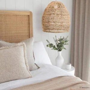 Stratvert - Lampa wisząca pleciona w stylu boho