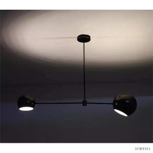 Lampa wisząca Acaba w nowoczesnym stylu czarna 40W