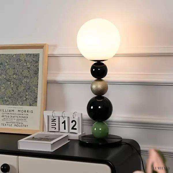 image_6-418.jpg Kolorowa Lampa Stolikowa z Okrągłych Kulek 58 cm
