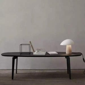 Stylowa lampa stołowa Night Owl w kształcie grzyba