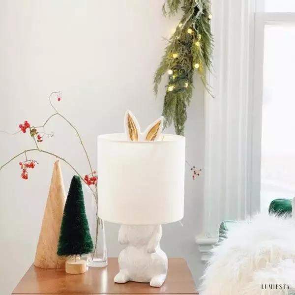 image_6-442.jpg Lampka stołowa z króliczkiem ceramiczna dekoracja do wnętrz