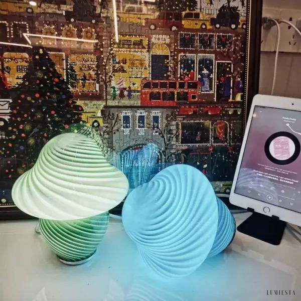 Lampka nocna w kształcie grzyba nowoczesna lampa LED