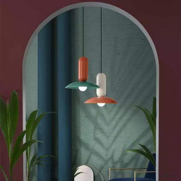 Lampa wisząca Macfree stylowa metalowa oprawa