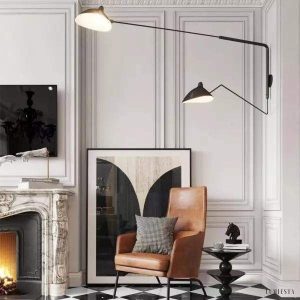 image_6-548.jpg Obeji - Lampa ścienna stylowa z regulowanym kloszem