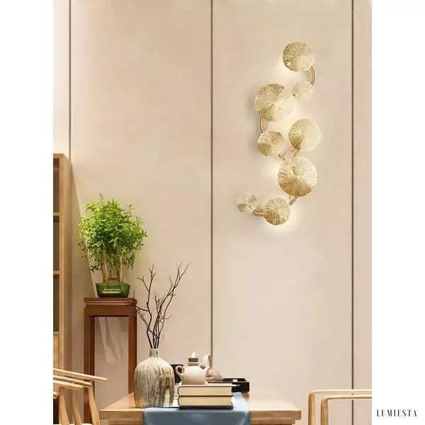 image_6-565.jpg Lampa ścienna LED w kształcie liścia lotosu w stylu vintage