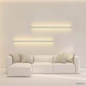 Lampa ścienna LED w prostej minimalistycznej formie