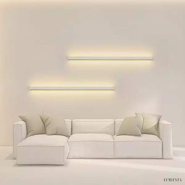 Lampa ścienna LED w prostej minimalistycznej formie