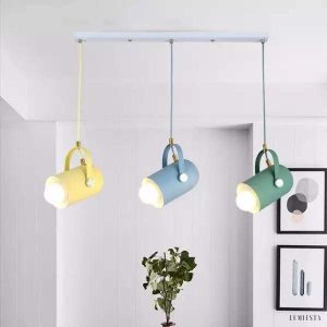 Aria Lampa Wisząca Nowoczesny Klosz w Kolorze