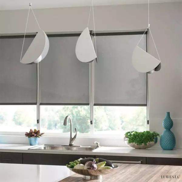 Glider pendant lamp minimalist floating lamp 30 cm